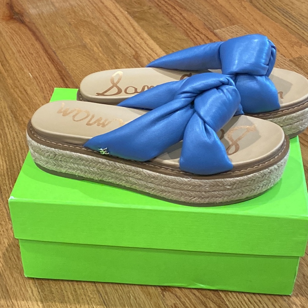 Sam Edelman Kory platform slides/sandals-NIB
